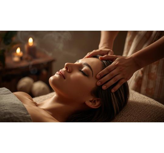 Indian Head massage